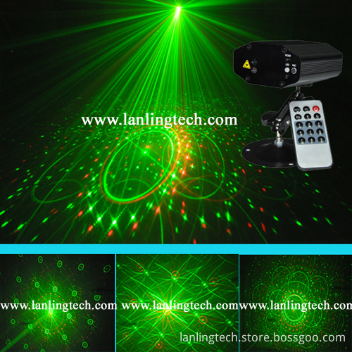 Remote Control Mini Laser Light